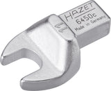 HAZET Insert open-end wrench 6450C-11 ∙ Insert square 9 x 12 mm ∙ Outside hexagon profile ∙ 11 mm