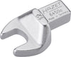 HAZET Insert open-end wrench 6450C-12 ∙ Insert square 9 x 12 mm ∙ Outside hexagon profile ∙ 12 mm