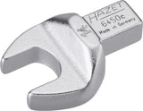 HAZET Insert open-end wrench 6450C-14 ∙ Insert square 9 x 12 mm ∙ Outside hexagon profile ∙ 14 mm