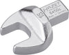 HAZET Insert open-end wrench 6450C-15 ∙ Insert square 9 x 12 mm ∙ Outside hexagon profile ∙ 15 mm