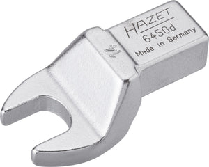 HAZET Insert open-end wrench 6450D-14 ∙ Insert square 14 x 18 mm ∙ Outside hexagon profile ∙ 14 mm