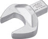 HAZET Insert open-end wrench 6450D-30 ∙ Insert square 14 x 18 mm ∙ Outside hexagon profile ∙ 30 mm