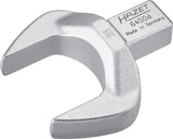 HAZET Insert open-end wrench 6450D-38 ∙ Insert square 14 x 18 mm ∙ Outside hexagon profile ∙ 38 mm