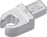 HAZET Insert box-end wrench (open) 6612C-10 ∙ Insert square 9 x 12 mm ∙ Outside 12-point profile ∙ 10 mm