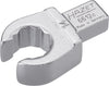 HAZET Insert box-end wrench (open) 6612C-14 ∙ Insert square 9 x 12 mm ∙ Outside 12-point profile ∙ 14 mm