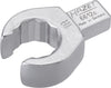HAZET Insert box-end wrench (open) 6612C-18 ∙ Insert square 9 x 12 mm ∙ Outside 12-point profile ∙ 18 mm