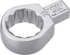 HAZET Insert box-end wrench 6630C-22 ∙ Insert square 9 x 12 mm ∙ Outside 12-point traction profile ∙ 22 mm