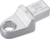 HAZET Insert box-end wrench 6630D-13 ∙ Insert square 14 x 18 mm ∙ Outside 12-point traction profile ∙ 13 mm