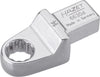 HAZET Insert box-end wrench 6630D-14 ∙ Insert square 14 x 18 mm ∙ Outside 12-point traction profile ∙ 14 mm