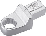HAZET Insert box-end wrench 6630D-15 ∙ Insert square 14 x 18 mm ∙ Outside 12-point traction profile ∙ 15 mm