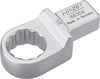 HAZET Insert box-end wrench 6630D-21 ∙ Insert square 14 x 18 mm ∙ Outside 12-point traction profile ∙ 21 mm