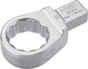 HAZET Insert box-end wrench 6630D-30 ∙ Insert square 14 x 18 mm ∙ Outside 12-point traction profile ∙ 30 mm