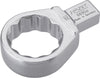 HAZET Insert box-end wrench 6630D-36 ∙ Insert square 14 x 18 mm ∙ Outside 12-point traction profile ∙ 36 mm