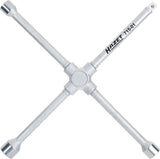 HAZET Four-way rim wrench 715-01 ∙ Outside hexagon profile ∙ 17 x 19 x 22 x Outside square drive 12.5 = 1/2 inch mm ∙ 17 x 19 x 22 x 3
