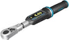 HAZET Electronic torque wrench with built-in angle gauge 7281-2STAC ∙ Nm min-max: 2.5 – 25 Nm ∙ lbf min-max: 1.85 – 18.5 lbf.ft∙ Tolerance: 2% ∙ Insert square 9 x 12 mm, Square, solid 6.3 mm (1/4 inch)