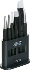 HAZET Chisel ∙ drift punch ∙ centre punch set 750/6 ∙ Number of tools: 6