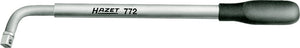 HAZET Telescopic wheel nut wrench 772 ∙ Square, solid 12.5 mm (1/2 inch) ∙ Outside square drive 12.5 = 1/2 inch mm