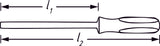 HAZET Screwdriver trinamic 803-T9 ∙ Inside TORX® profile ∙∙ T9