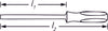 HAZET Screwdriver trinamic 803S-55 ∙ Slot profile ∙∙ 1 x 5.5 mm