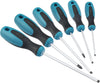 HAZET Screwdriver set 810/6 ∙ Cross recess profile PH, Slot profile ∙∙ 0.5 x 3 – 1.2 x 6.5 ∙ PH1 – PH2 ∙ Number of tools: 6