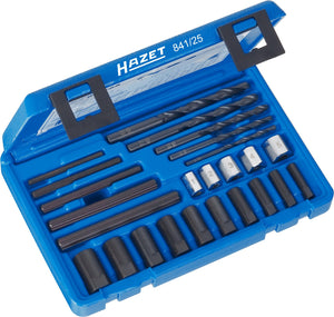HAZET Stud extractor set 841/25 ∙ Number of tools: 25