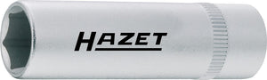 HAZET Socket (6-point) 850LG-10 ∙ Square, hollow 6.3 mm (1/4 inch) ∙ Outside hexagon Traction profile ∙ 10 mm