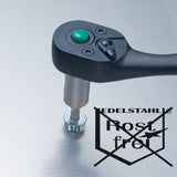 HAZET Spin type speeder HINOX® (stainless steel)® 866X ∙ Square, solid 6.3 mm (1/4 inch)