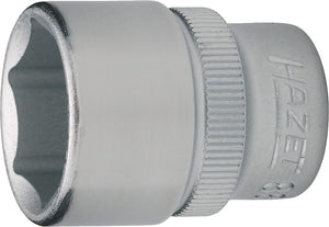 HAZET Socket (6-point) 880-14 ∙ Square, hollow 10 mm (3/8 inch) ∙ Outside hexagon Traction profile ∙ 14 mm