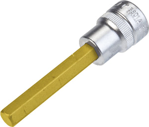 HAZET Screwdriver socket 8801A-5/16 ∙ Square, hollow 10 mm (3/8 inch) ∙ Inside hexagon profile ∙∙ 5⁄16 ″