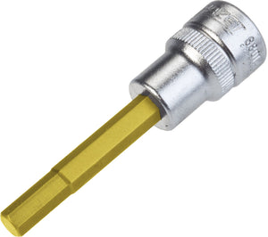 HAZET Screwdriver socket 8801A-7/32 ∙ Square, hollow 10 mm (3/8 inch) ∙ Inside hexagon profile ∙∙ 7⁄32 ″