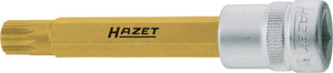 HAZET Screwdriver socket 8808LG-6 ∙ Square, hollow 10 mm (3/8 inch) ∙ Internal serration profile XZN ∙∙ M6