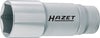 HAZET Socket (6-point) 880LG-10 ∙ Square, hollow 10 mm (3/8 inch) ∙ Outside hexagon Traction profile ∙ 10 mm