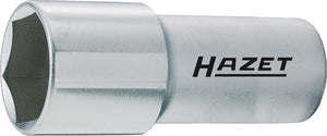 HAZET Spark plug socket 880MGT ∙ Square, hollow 10 mm (3/8 inch) ∙ Outside hexagon profile ∙ 20.8 mm ∙ 13⁄16 ″