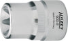 HAZET TORX® socket 900-E10 ∙ Square, hollow 12.5 mm (1/2 inch) ∙ Outside TORX® profile ∙∙ E10