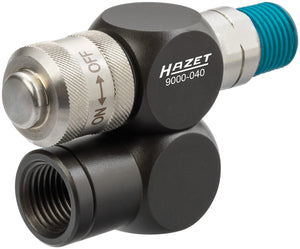 HAZET Rotary joint with continuous air flow rate reducer 9000-040