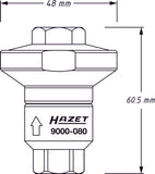 HAZET Compressed air reducer 9000-080