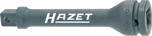 HAZET Impact extension 9005S-5 ∙ Square, hollow 12.5 mm (1/2 inch) ∙ Square, solid 12.5 mm (1/2 inch)