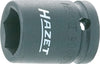 HAZET Impact socket (6-point) 900S-19 ∙ Square, hollow 12.5 mm (1/2 inch) ∙ Outside hexagon Traction profile ∙ 19 mm