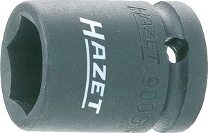 HAZET Impact socket (6-point) 900S-30 ∙ Square, hollow 12.5 mm (1/2 inch) ∙ Outside hexagon Traction profile ∙ 30 mm