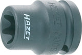 HAZET Impact socket (TORX®) 900S-E10 ∙ Square, hollow 12.5 mm (1/2 inch) ∙ Outside TORX® profile ∙∙ E10