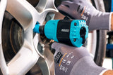 HAZET Twin Turbo impact wrench 9012TT ∙ Maximum loosening torque: 2200 Nm ∙ Square, solid 12.5 mm (1/2 inch) ∙ Powerful twin hammer mechanism