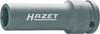HAZET Impact socket (6-point) 901SLG-21 ∙ Square, hollow 12.5 mm (1/2 inch) ∙ Outside hexagon Traction profile ∙ 21 mm