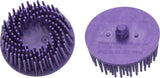 HAZET Replacement bristle grinder set ∙ purple ∙ 2-piece 9033-11-036/2
