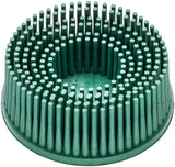 HAZET Replacement bristle grinder set ∙ green ∙ 2-piece 9033-11-050/2