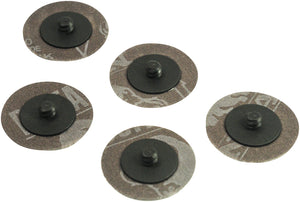 HAZET Grinding pads ∙ ⌀ 50 mm ∙ 120 grain size 9033-11-S120 ∙ Number of tools: 5