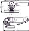 HAZET Right-angle grinder 9033N-7