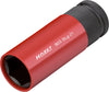 HAZET Impact socket (6-point) 903SLG-21 ∙ Square, hollow 12.5 mm (1/2 inch) ∙ Outside hexagon Traction profile ∙ 21 mm