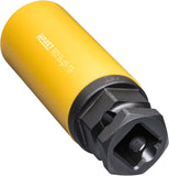 HAZET Impact socket (6-point) 903SLG6-19 ∙ Square, hollow 12.5 mm (1/2 inch), Outside hexagon 24 mm ∙ Outside hexagon Traction profile ∙ 19 mm