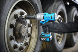 HAZET Cordless impact wrench 9213-1000/3 ∙ Maximum loosening torque: 1400 Nm ∙ Square, solid 20 mm (3/4 inch) ∙ Number of tools: 3