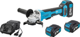 HAZET Cordless right-angle grinder 9233-7/4 ∙ Number of tools: 4